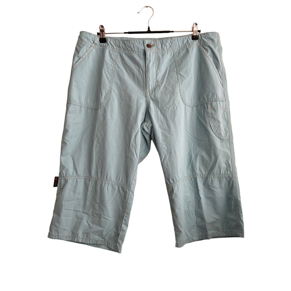 Ojai Clothing Bermuda Board Shorts‎ Men Size XL Turquoise Blue Comfort Outdoor